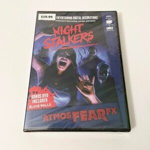 Night Stalkers DVD AtmosFear FX Halloween Damaged Case